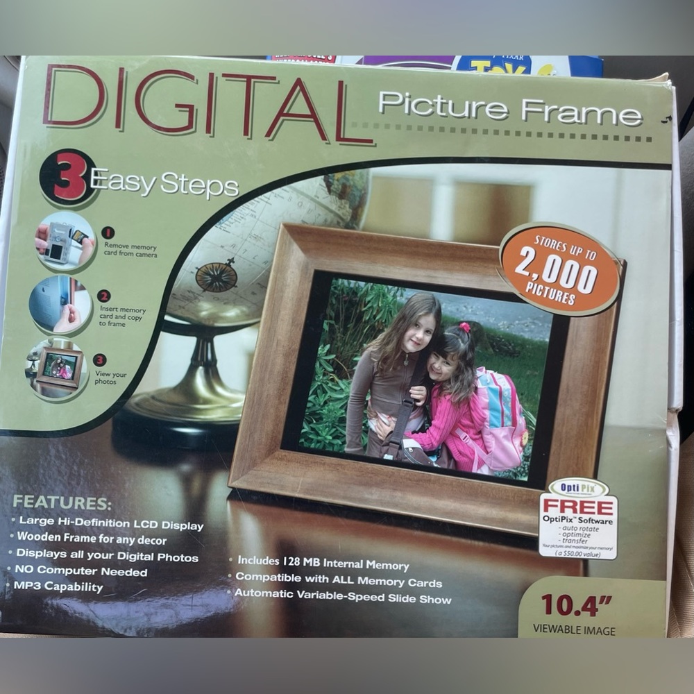Digital picture frame $55